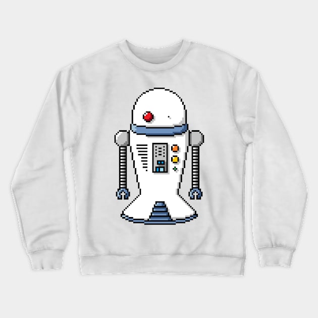 Pixel Robot 148 Crewneck Sweatshirt by Vampireslug